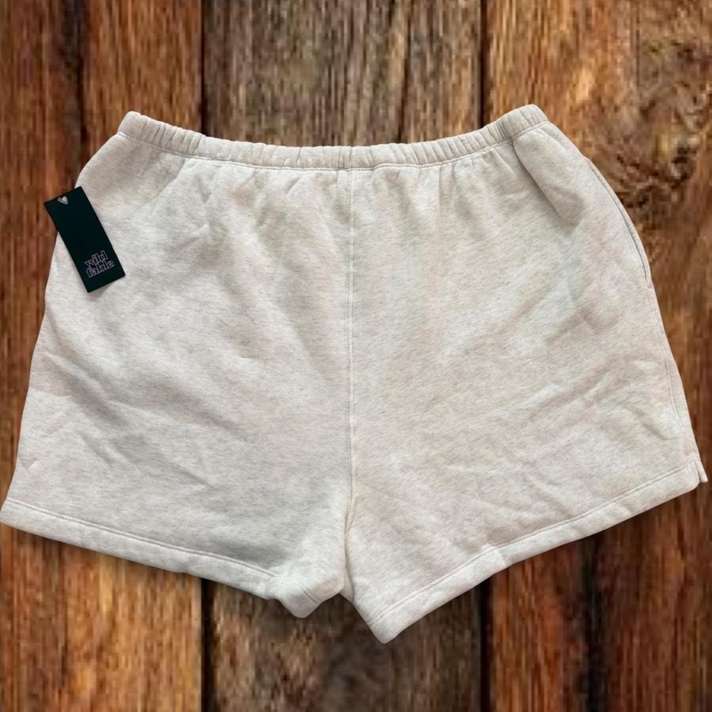 Wild Fable Heather Gray High Rise Sweat Shorts XXL NWT